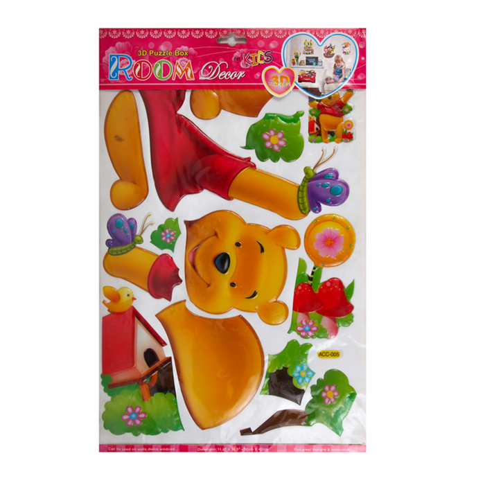 3D Wall Puzzle Sticker, Pooh