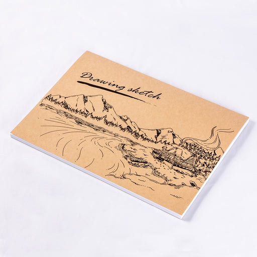 Yassin 1205 Sketch Book 22x14.8 cm,192 Sheets, Beige —