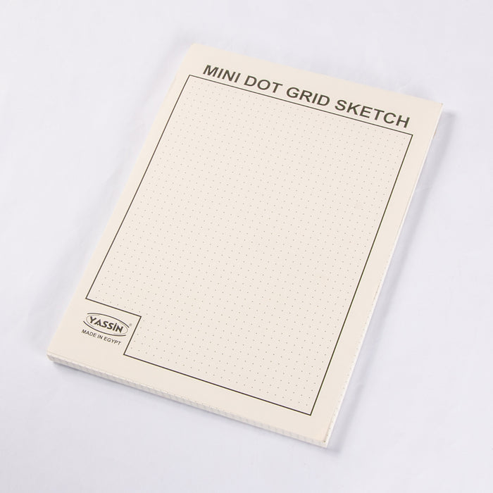 Yassin 1194 Glued Note Pad Mini Dot, 20x28 cm, 60 Sheets