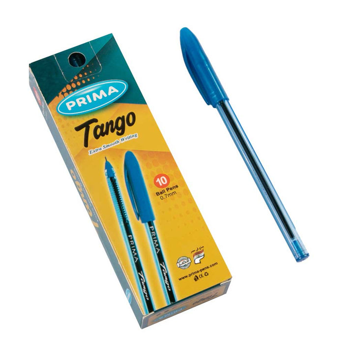 Prima Tango, Ballpoint Pen, Blue, 0.7 mmPack of 10