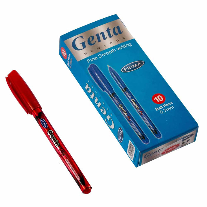 Prima Genta, Ballpoint Pen, 70.7 mm, Pack of 10