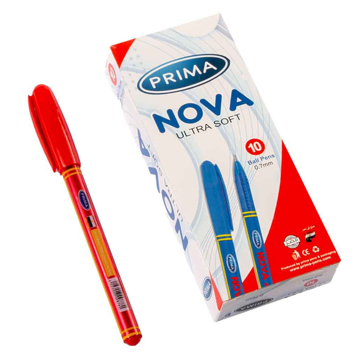Prima Nova, Ballpoint Pen, 0.7 mm Pack of 10
