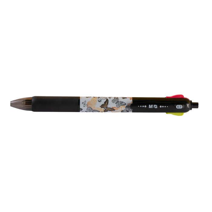 قلم جاف, موديل ABp803t3, يحتوى على 4 الوان من أم أند جى