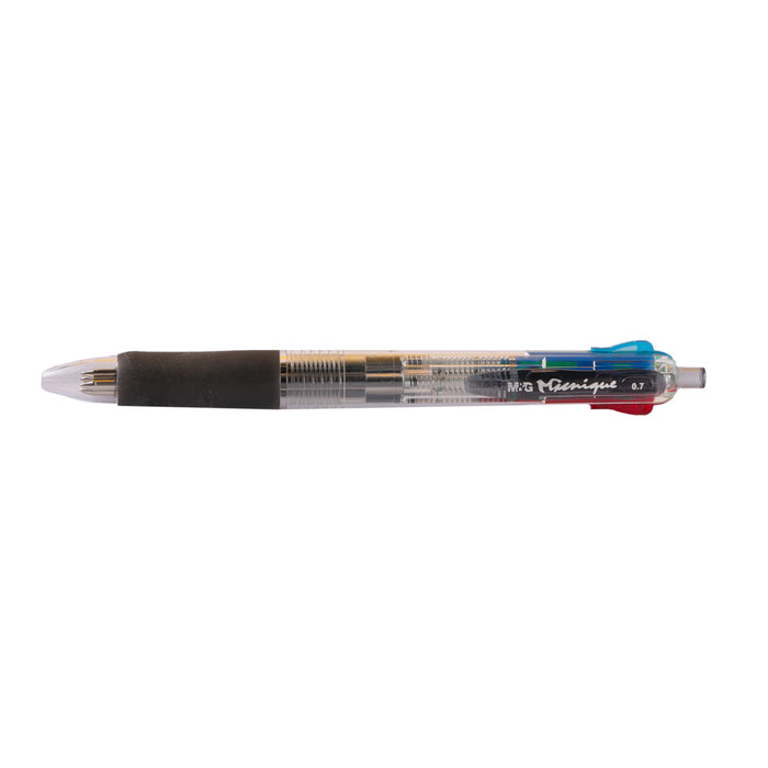 قلم جاف متعدد الألوان يحتوى على 4 ألوان, موديل ABP80371 من أم اند جى