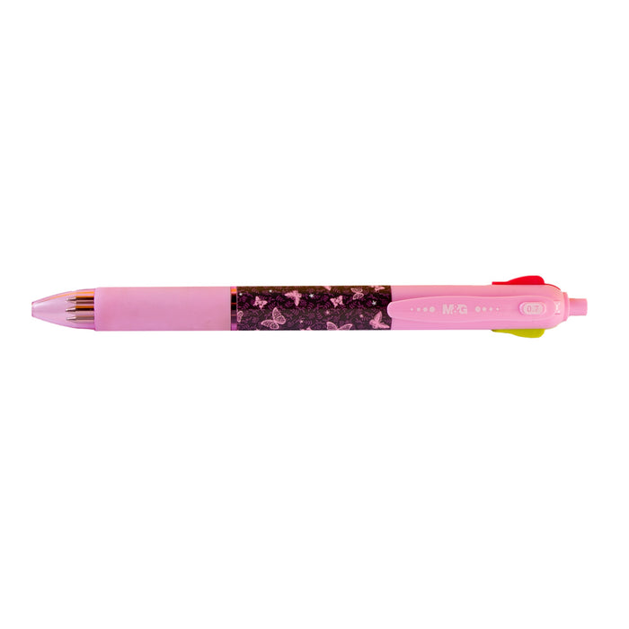 قلم جاف, موديل ABp803t3, يحتوى على 4 الوان من أم أند جى