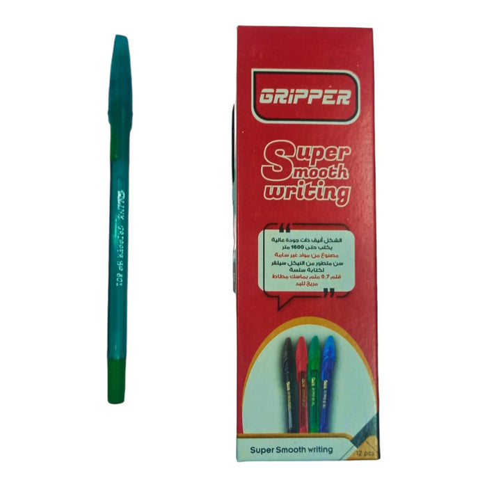 Linc Pens Gripper Ballpoint Pen, 0.7mm, Pack of 12