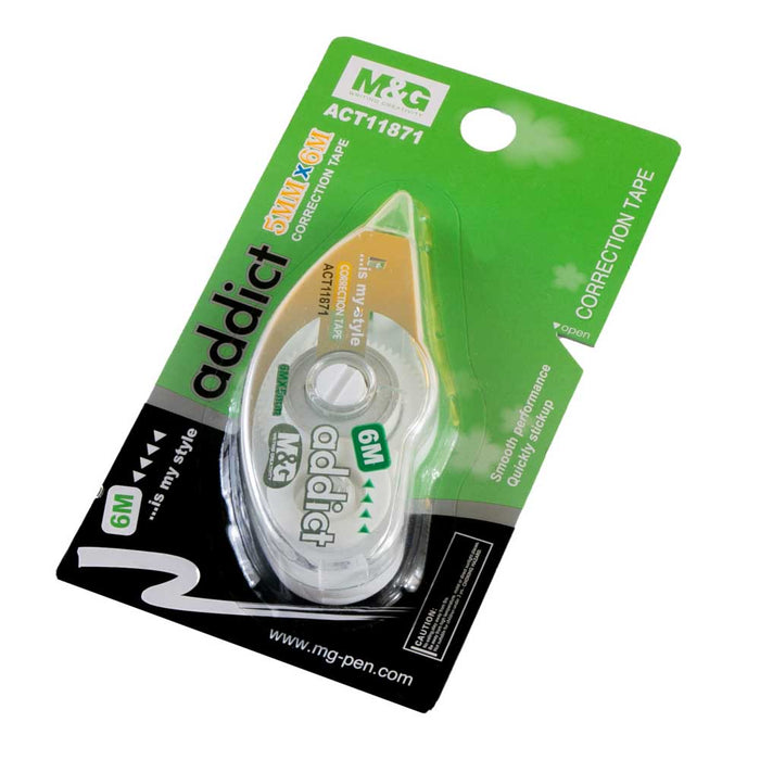 M&G ACT11871 Correction Tape, 5 mm, 6m