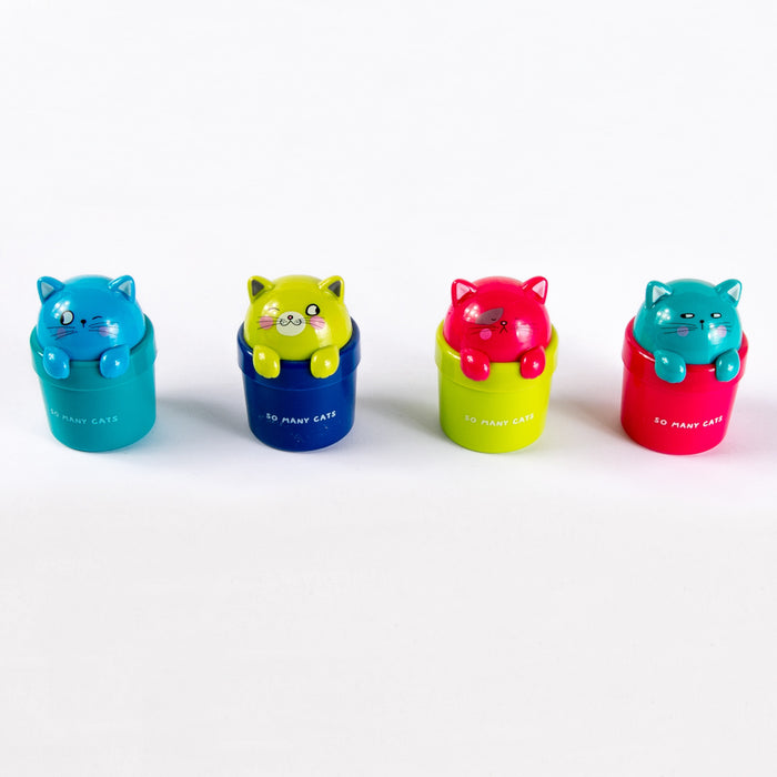 M&G APSN1292 Pencil Sharpener with Cup, So Many Cats