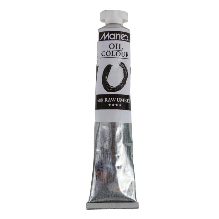 Maries Artists Oil Color, 50 ml., 688 Raw Umber