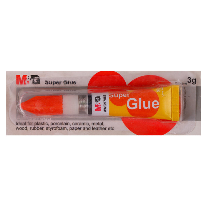 M&G AWG97063 Super Glue, 3 gm.