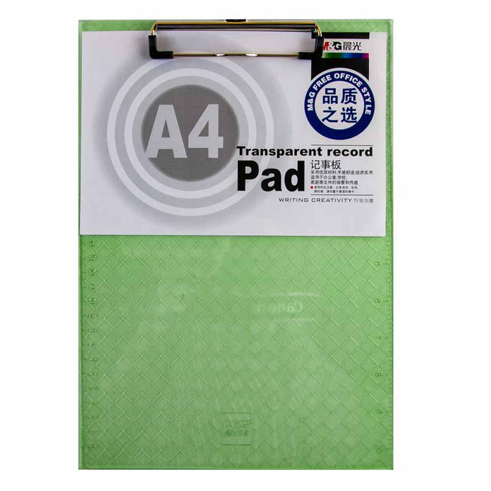 M&G ADM94512 Clip Board A4, Green