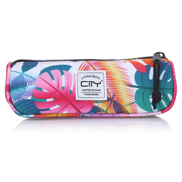 City Pencil Case, Size 8 D x 22 W x 5 H cm