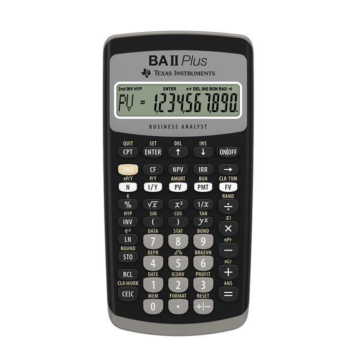 Texas Instruments Ti- BA II Plus™ Financial Calculator