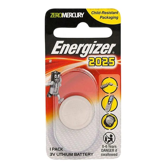 Energizer CR2025 3V Lithium Button Cell