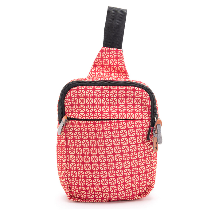 Mintra Crossbody Bag, Size 6 D x 16.5 W x 22.5 H cm, Printed, Dots