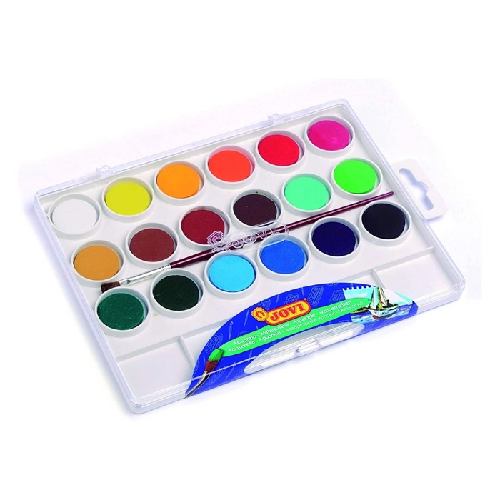 Jovi Watercolor Tabs, Plastic Box