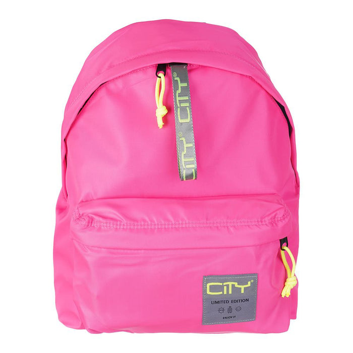 City Backpack Drop Satin, Size 15.5 D x 30.5 W x 15.5 H cm
