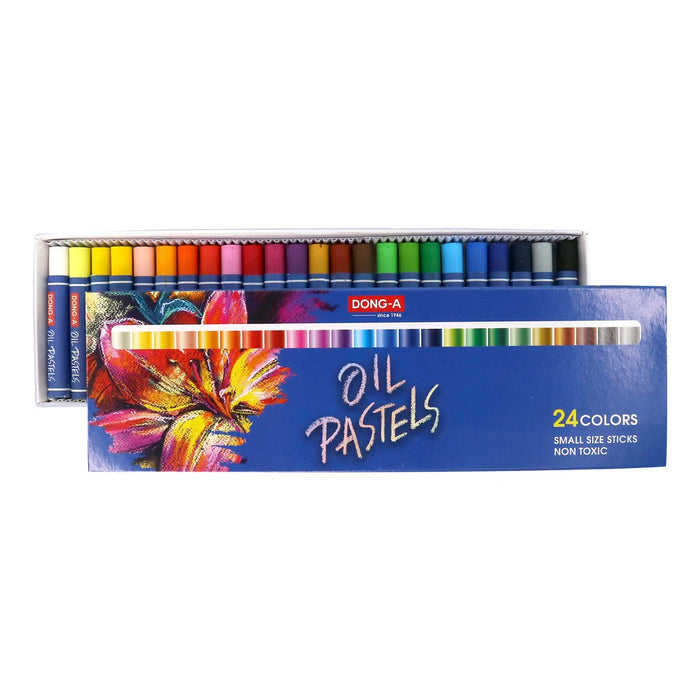 Dong-A Oil Pastels Small Size Sticks, Non Toxic