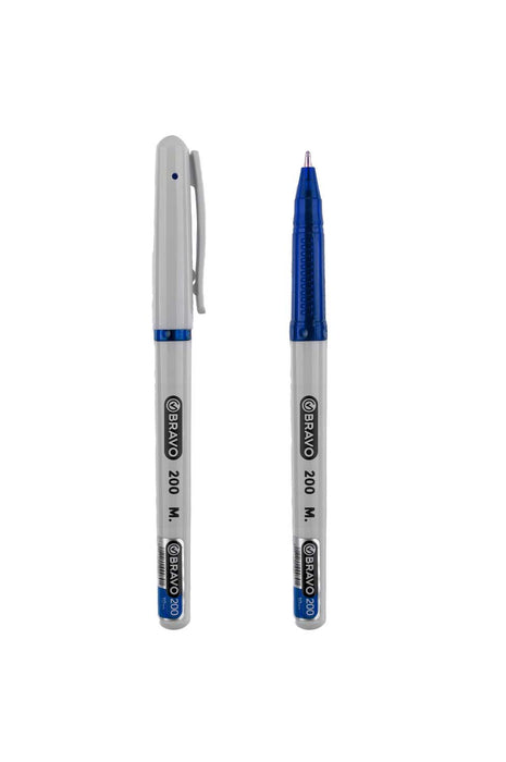Bravo 200 Ballpoint Pens, 1.0 mm, Pack of 10 Pens