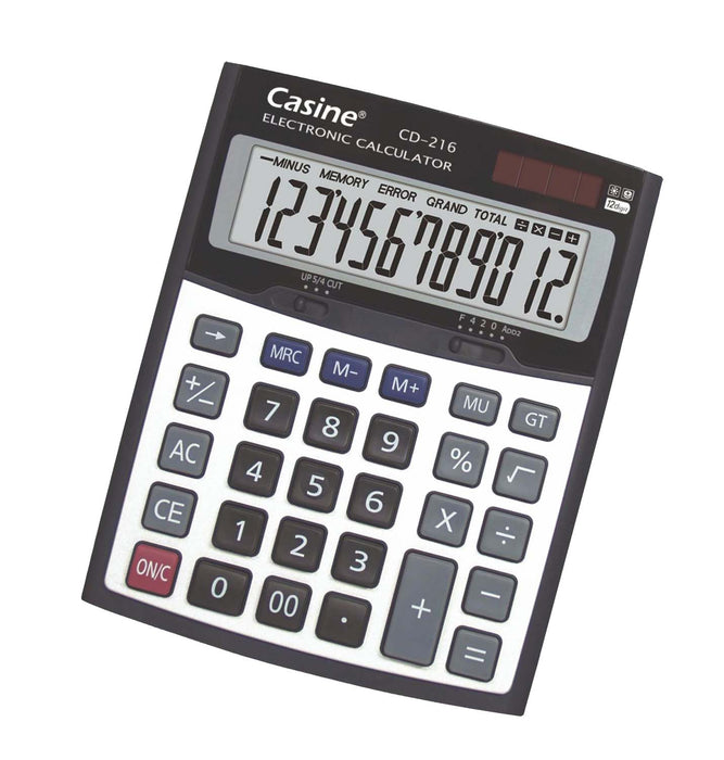 Casine CD-216 12 Digits Desktop Calculator
