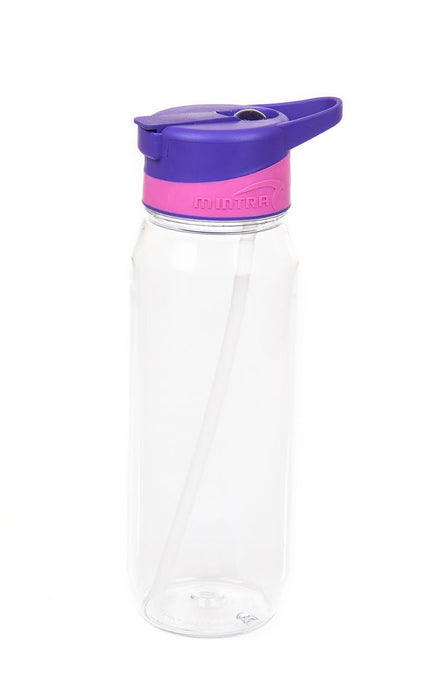 Mintra 07227 Sports Water Bottle (With Straw), 800ml