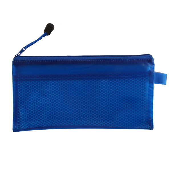 Mesh Zipper Bag 753A, 2 Pockets, Size B6