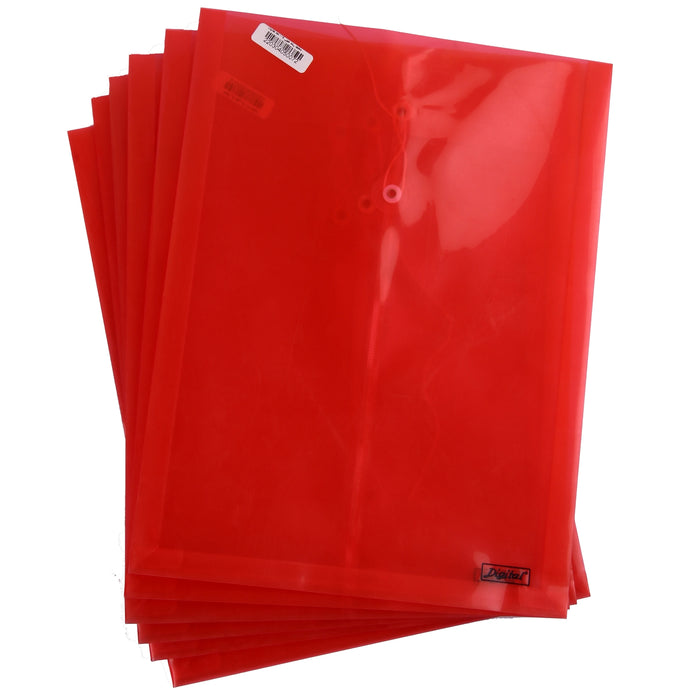 Digital Envelope Folder with String, FS, Vertical, 6 Pcs.