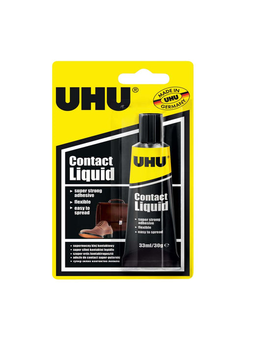 UHU 37625 Contact Liquid Leather Adhesive, 33ml