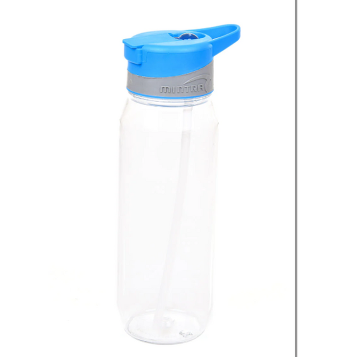    07227 زجاجه مياه رياضيه شفافه مع شاليموه, 800 مم من منترا