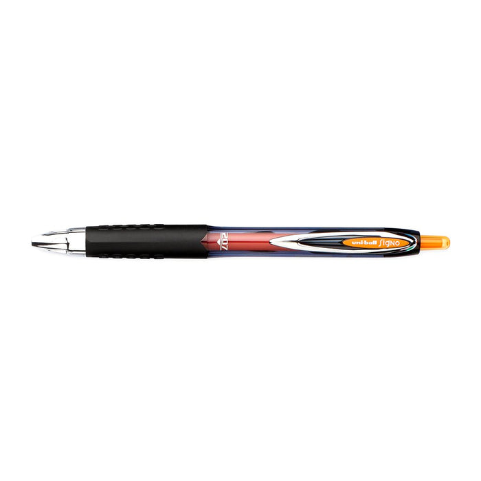 قلم جل ساينو سن 0.7 مم UMN207 برتقالي من يوني بول